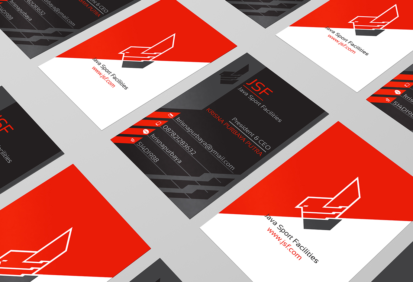 JSF Business Card 2