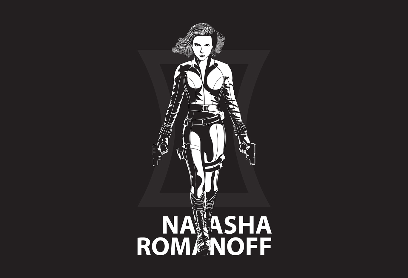 Natasha Romanoff Illustration