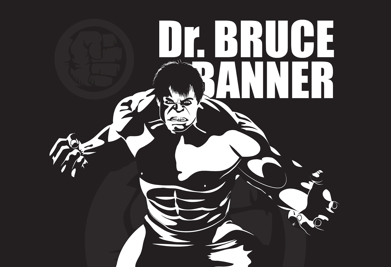 Dr. Banner Illustration